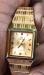 Mema gold plated watch
